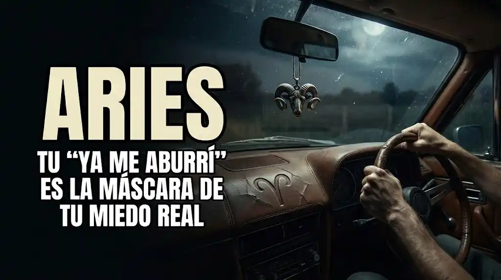 Aries el motivo oculto por el que te aburres rápido de todo